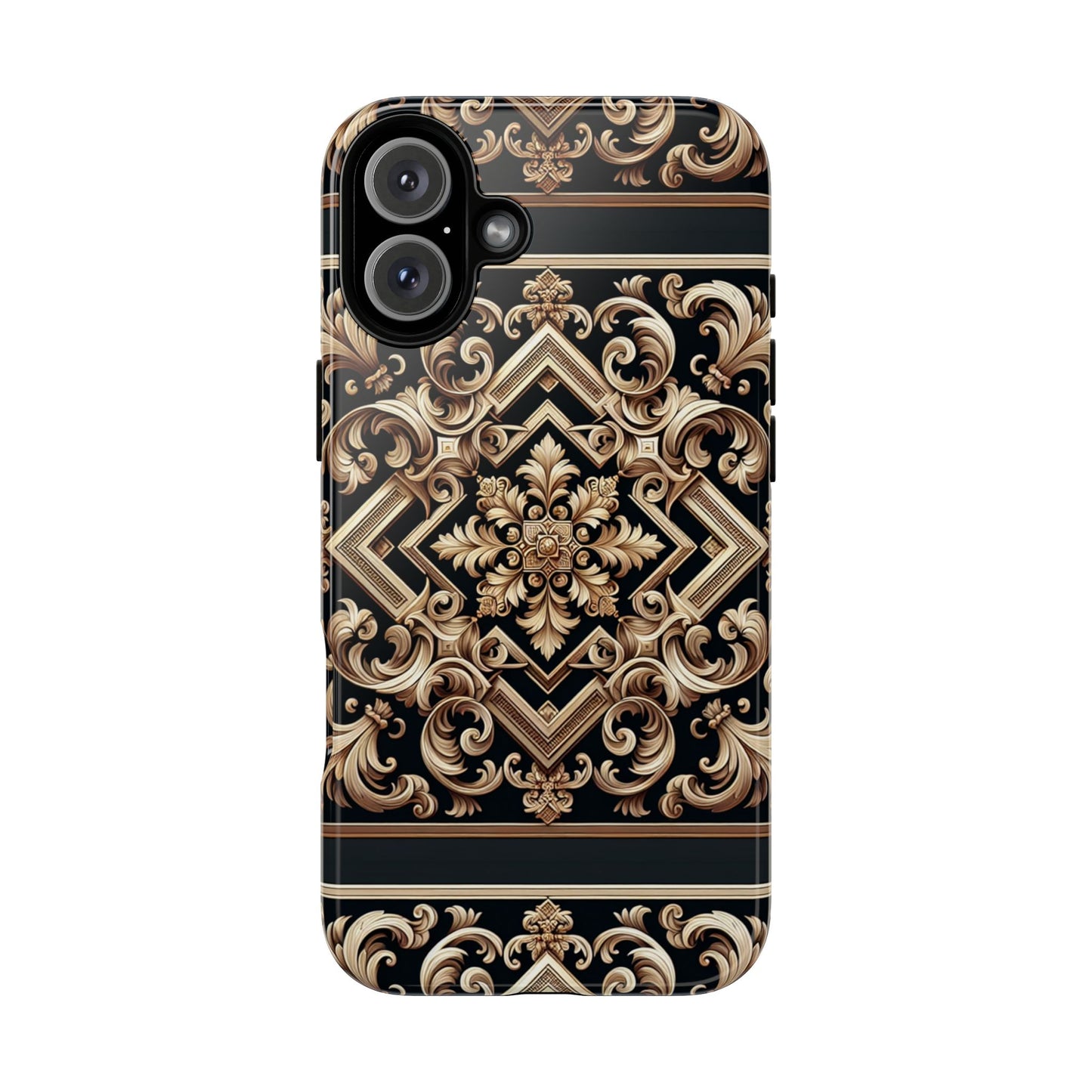 pattern image 10 vibrant 3d phone case for anime and comic fans with baroque design compatible with iphone 13, 14, 15 & 16 – all models including pro, pro max & plus