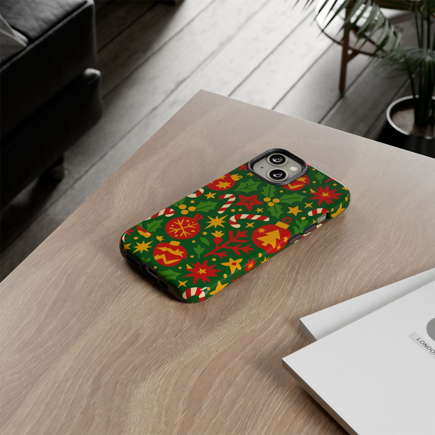 vibrant christmas themed 3d wrap phone case for smartphones - fun holiday accessory for self-expression compatible with iphone 13, 14, 15 & 16 – all models including pro, pro max & plus