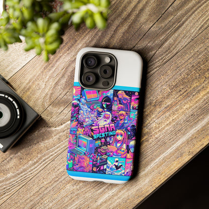 Sigma Sprinting Vibrant Protective Phone Case for Smartphones, 3D Wrap Design with UV Protection, Durable Shock Absorbent Material, Ideal Gift for Anime and Comic Lovers