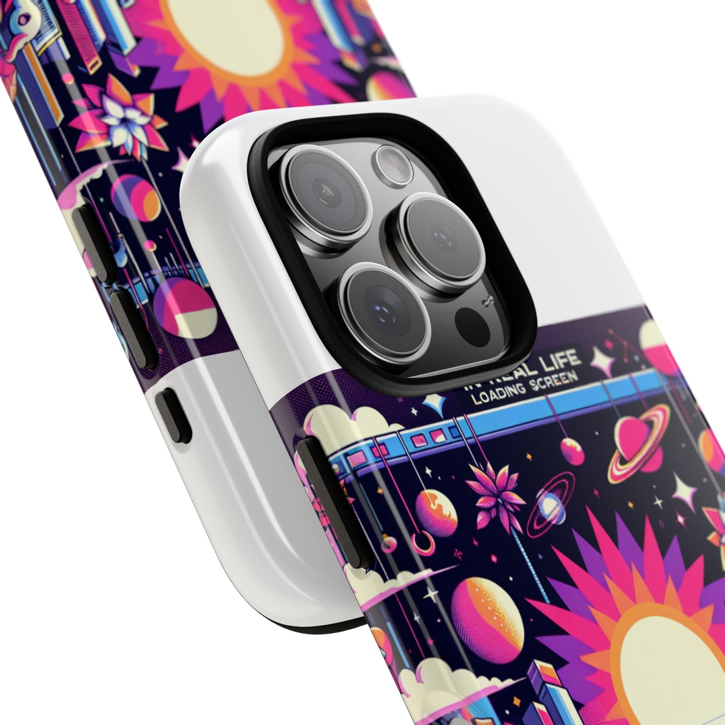 irl loading screen 3d wrap protective phone case for anime fans