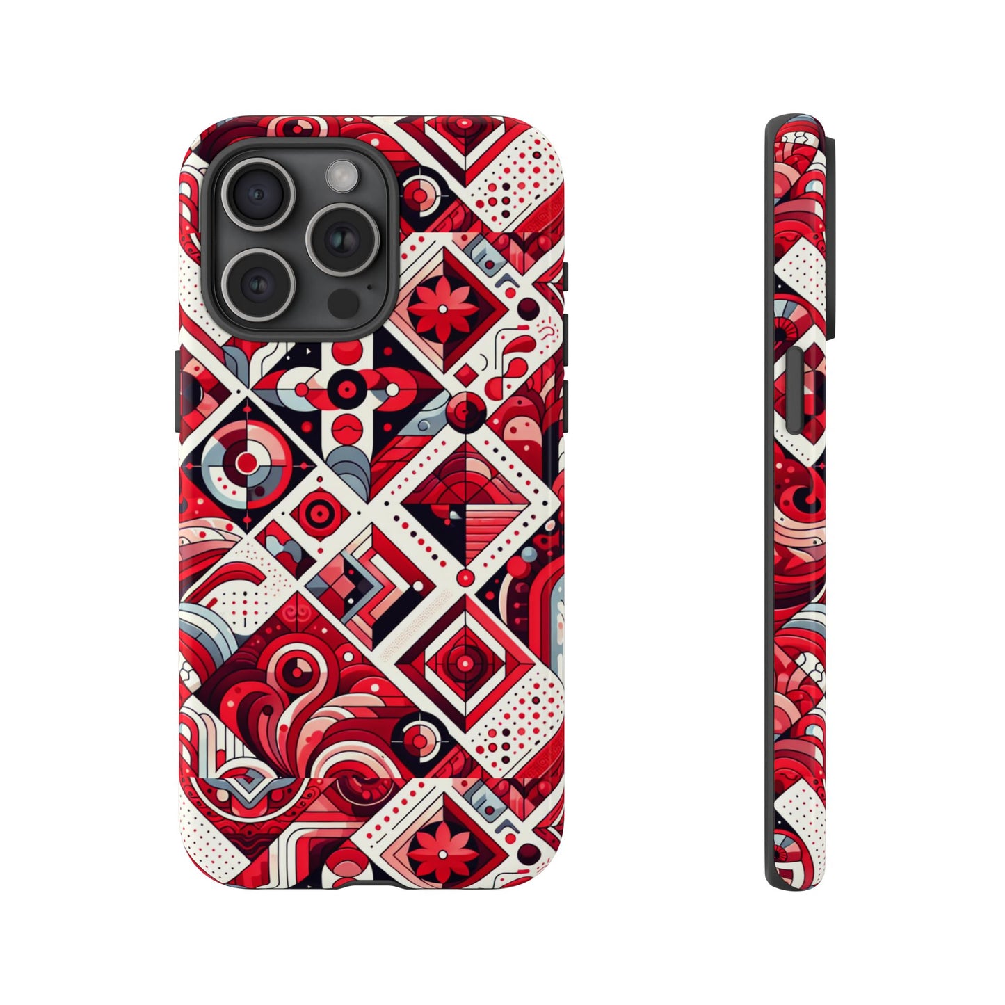 pattern image 10 vibrant 3d wrap phone case for anime and comic style protection