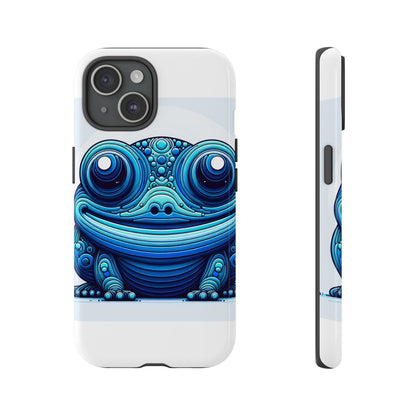 Vibrant 3D Animal-Inspired Phone Case in Blue for Stylish Protection and Unique Expression Compatible with iPhone 13, 14, 15 & 16 – all models including Pro, Pro Max & Plus