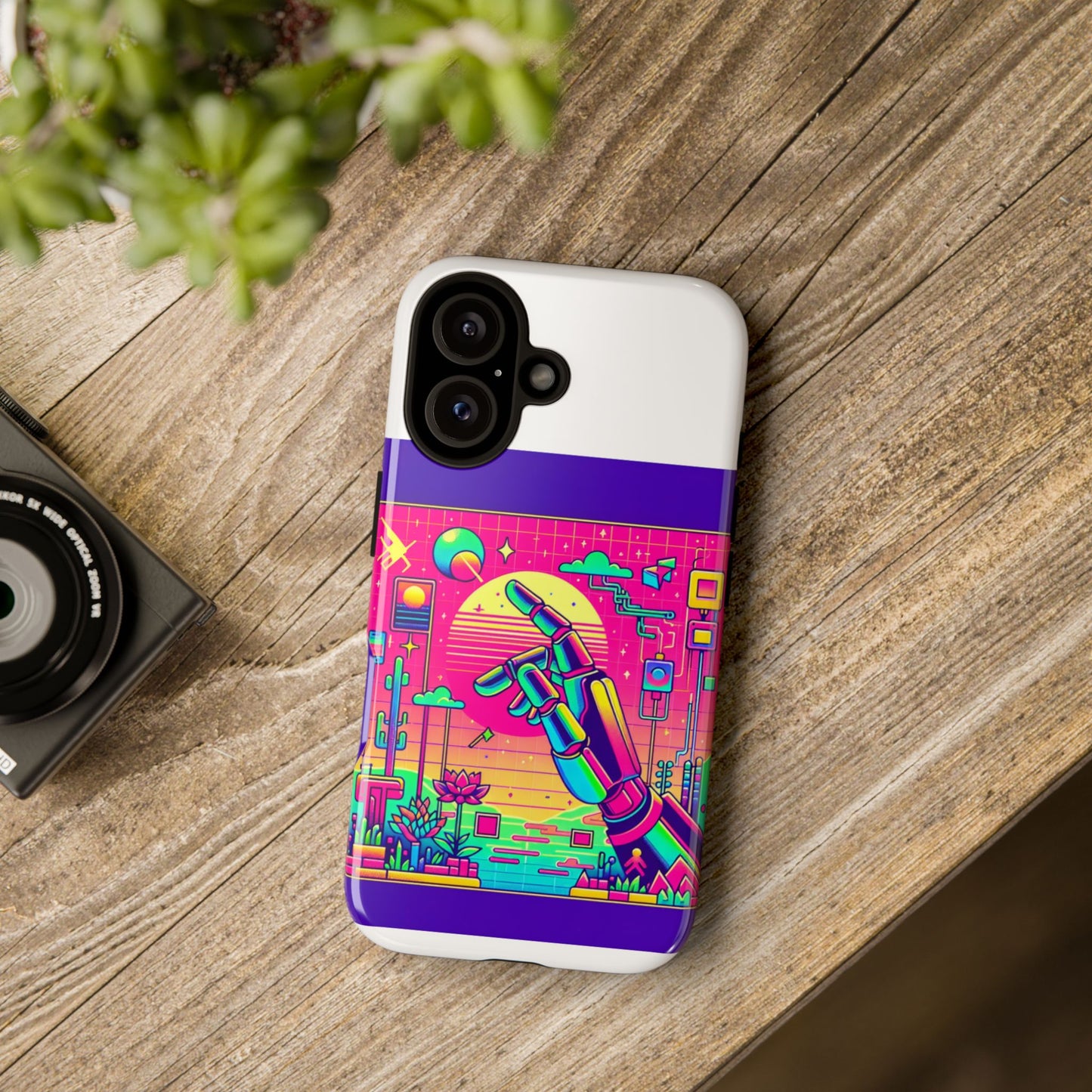 touch grass technician 3d wrap protective phone case
