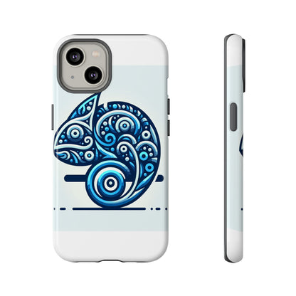 Vibrant 3D Blue Animal Design Protective Phone Case – Unique Accessory for Self-Expression Compatible with iPhone 13, 14, 15 & 16 – all models including Pro, Pro Max & Plus