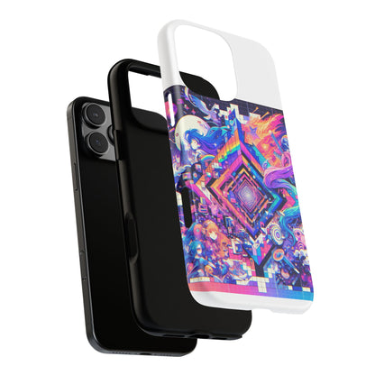 No Cap Just Facts 3D Wrap Protective Phone Case for Anime Lovers, Durable Shock Absorption, UV Protected, Stylish Accessory for Men and Women