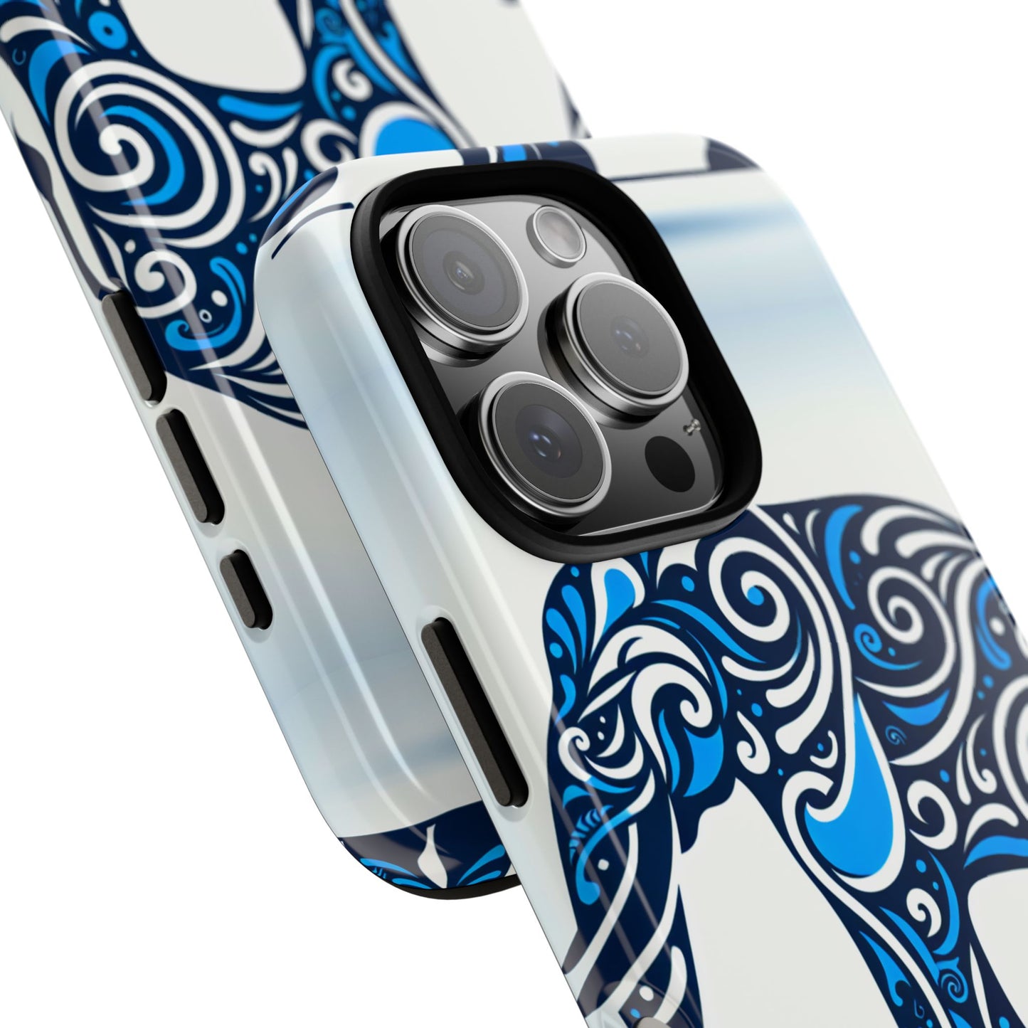 blue animal create 14 3d wrap protective phone case for smartphones with vivid anime and comic-inspired design uv protected shock absorbing durable tpu cover for tech enthusiasts and gift ideas