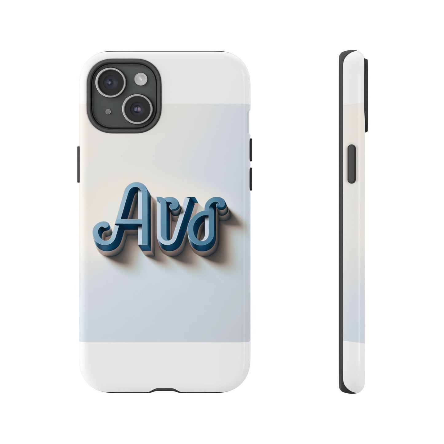 vibrant 3d wrap protective phone case in retro blue design – trendy accessory for fashion-forward users compatible with iphone 13, 14, 15 & 16 – all models including pro, pro max & plus