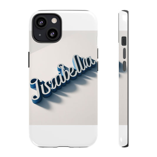 Vibrant 3D Alphabet Design Protective Phone Case in Blue for Unique Style and Self-Expression Compatible with iPhone 13, 14, 15 & 16 – all models including Pro, Pro Max & Plus
