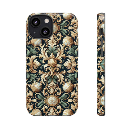 Copy of Pattern Image 7 Shockproof Phone Case for Kids and Teens with Baroque Design for Stylish Protection Compatible with iPhone 13, 14, 15 & 16 – all models including Pro, Pro Max & Plus