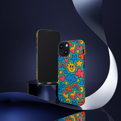 Vibrant Cartoon 3D Wrap Protective Phone Case with Fun Playful Design for Smartphone Lovers Compatible with iPhone 13, 14, 15 & 16 – All Models Including Pro, Pro Max & Plus