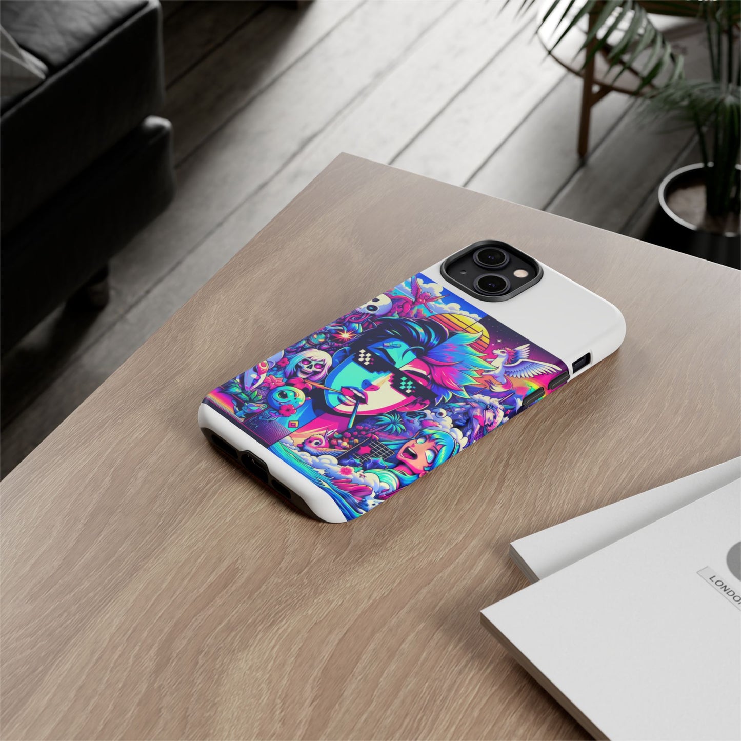 skibidi on sight protective phone case for anime lovers