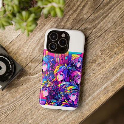 Cap-Free Culture Protective Phone Case with 3D Wrap Design, Durable Silicone Liner, UV Resistant, Ideal Gift for Anime and Comic Fans