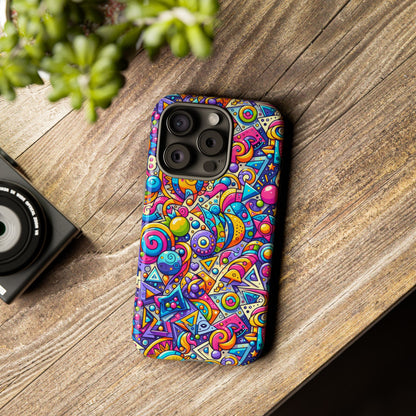 Pattern Image 7 Vibrant Protective Phone Case for Anime and Comic Fans