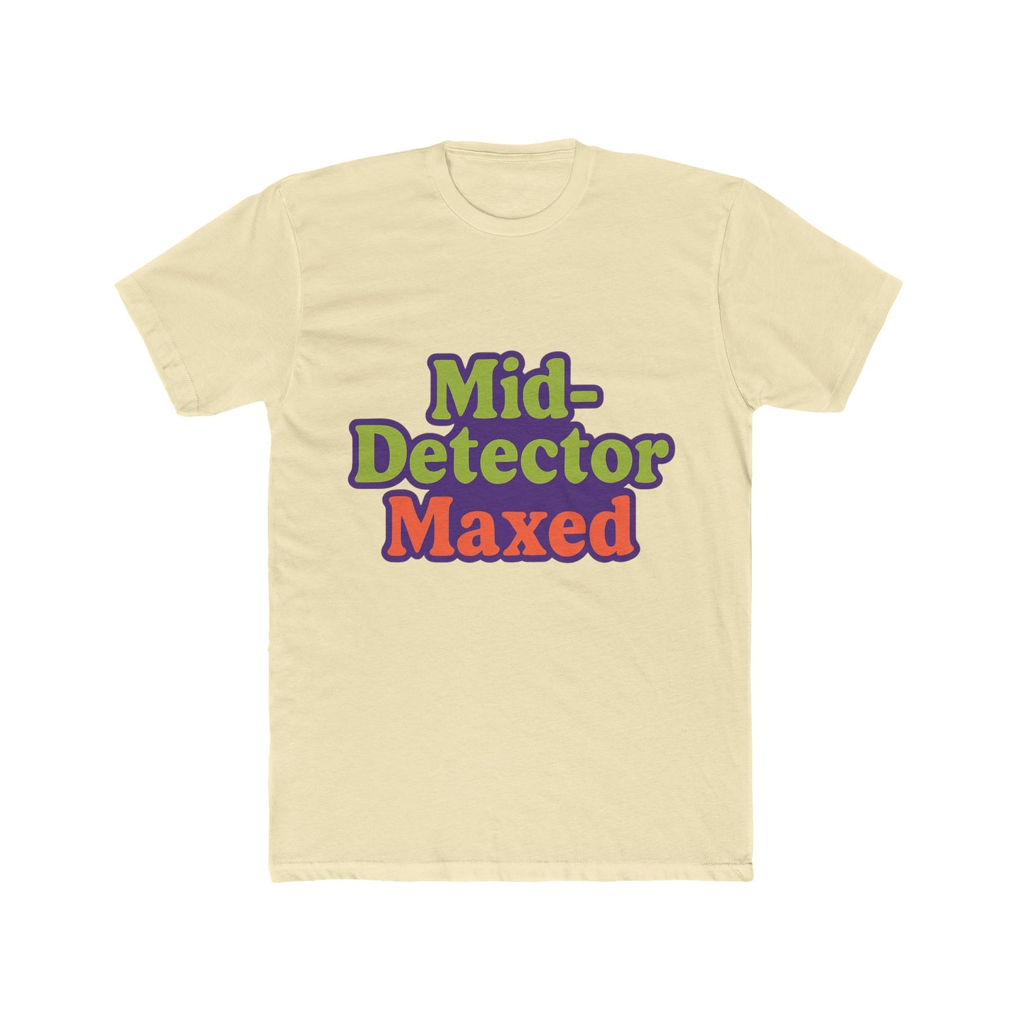 funny meme multicolor unisex t-shirt - mid-detector design, comfortable & stylish graphic tee for men & women, premium quality, casual wear