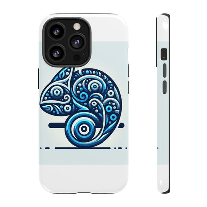 Vibrant 3D Blue Animal Design Protective Phone Case – Unique Accessory for Self-Expression Compatible with iPhone 13, 14, 15 & 16 – all models including Pro, Pro Max & Plus