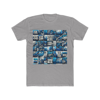 Aesthetic Blue Unisex T-Shirt – Stylish Premium Cotton Tee for Men & Women, Comfortable Everyday Wear