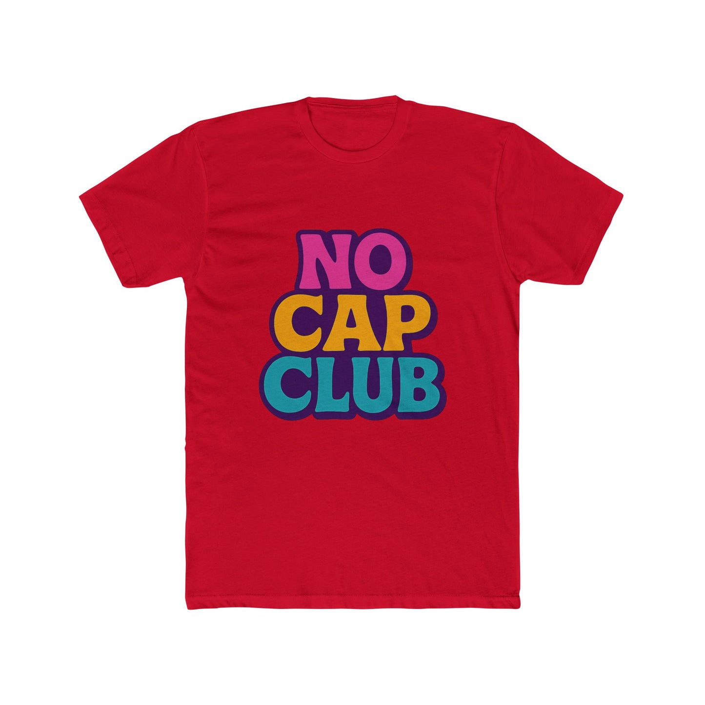 no cap club unisex t-shirt - multicolor meme graphic tee for casual wear, fun & trendy fashion