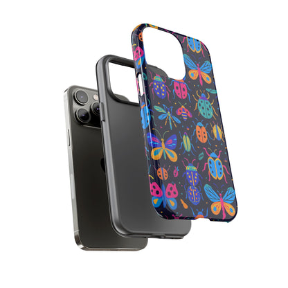 Vibrant 3D Insect Design Phone Case for Stylish Protection and Unique Aesthetic Compatible with iPhone 13, 14, 15 & 16 – all models including Pro, Pro Max & Plus