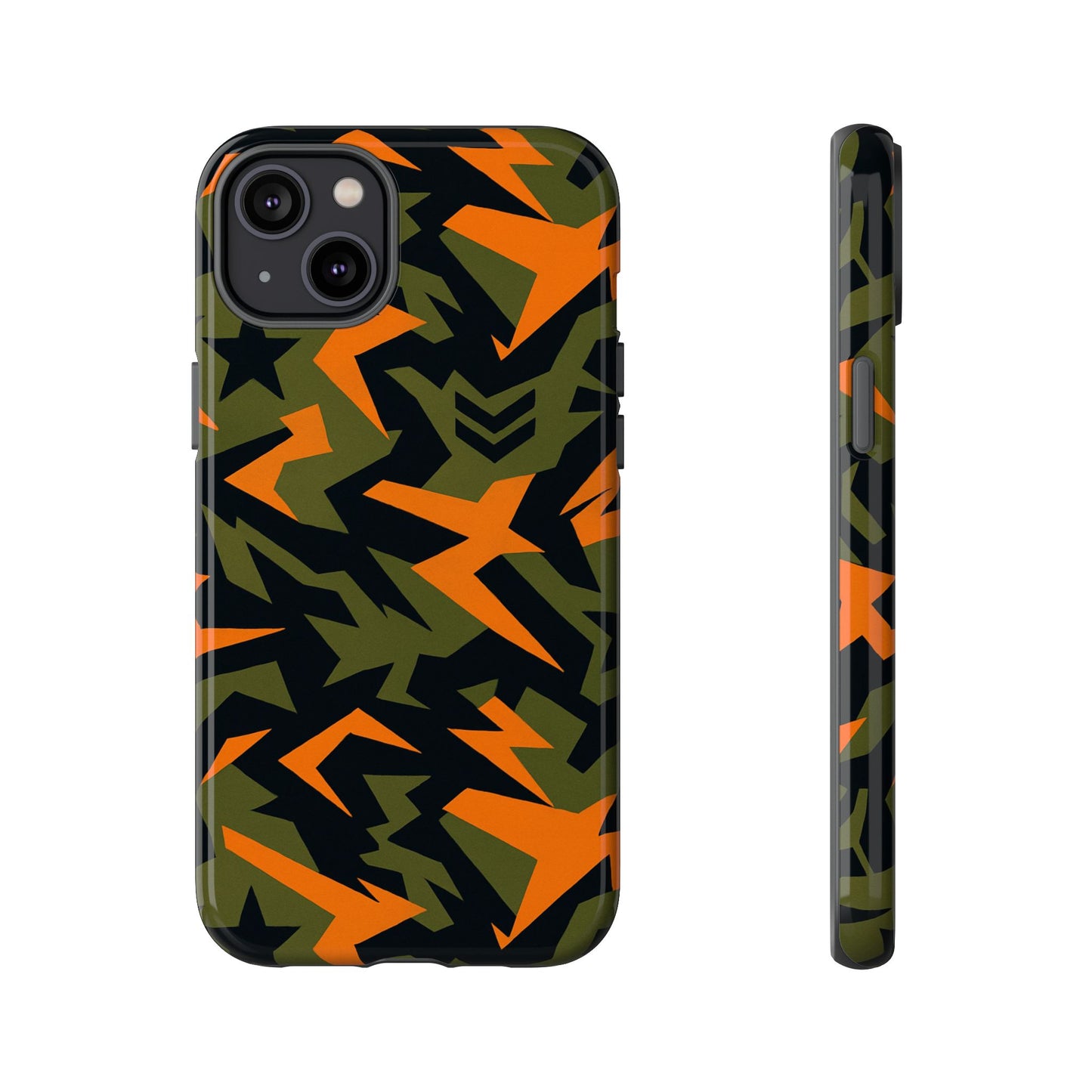 military camouflage 3d wrap protective phone case for bold expression and unique style compatible with iphone 13, 14, 15 & 16 – all models including pro, pro max & plus