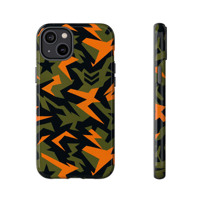 Military Camouflage 3D Wrap Protective Phone Case for Bold Expression and Unique Style Compatible with iPhone 13, 14, 15 & 16 – All Models Including Pro, Pro Max & Plus