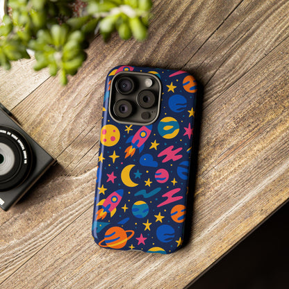 Vibrant 3D Space Theme Protective Phone Case for Trendsetters and Creatives Stylish Protection Compatible with iPhone 13, 14, 15 & 16 – all models including Pro, Pro Max & Plus