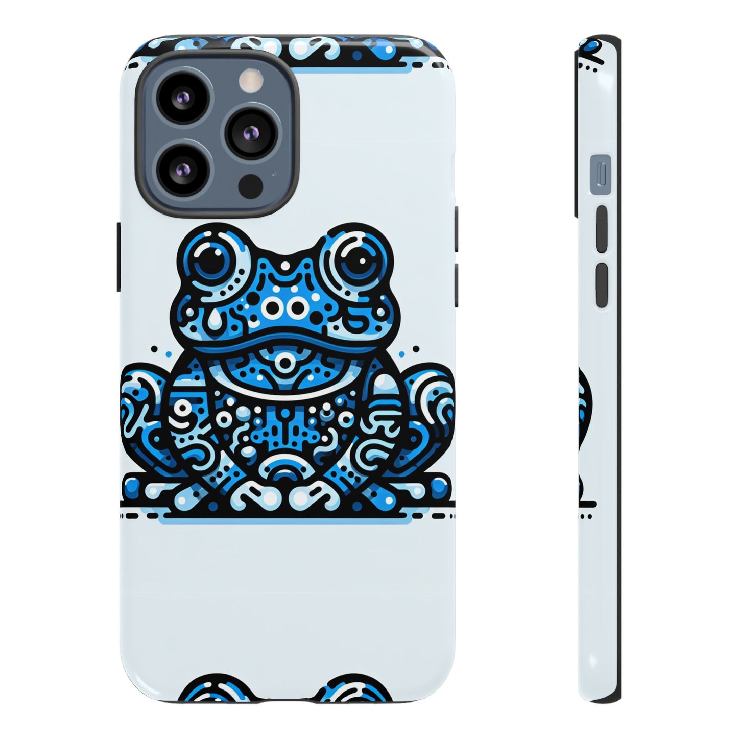blue animal create 28 3d wrap protective phone case for smartphones shockproof durable tpu with vivid anime and comic design