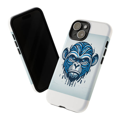 Vibrant 3D Gorilla Design Protective Phone Case for Unique Style and Stylish Protection Compatible with iPhone 13, 14, 15 & 16 – all models including Pro, Pro Max & Plus