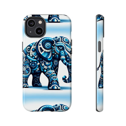 Blue Animal Create 4 3D Wrap Protective Phone Case for Smartphones with Vibrant Anime and Comic Inspired Design Durable Shock Absorption and UV Protection