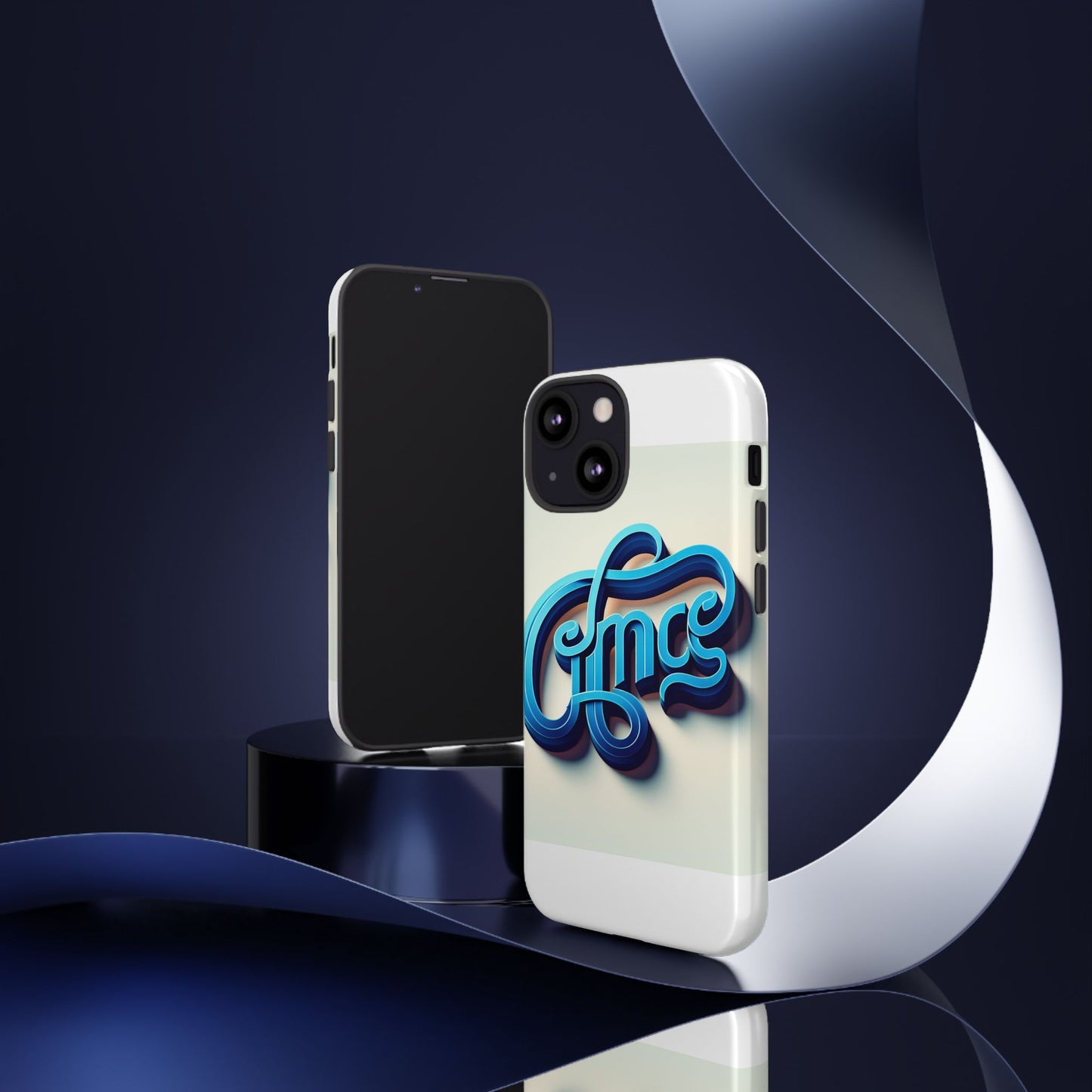 vibrant 3d textured phone case for stylish protection in blue – compatible with iphone 13, 14, 15 & 16 – all models including pro, pro max & plus