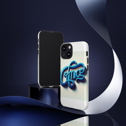 Vibrant 3D Textured Phone Case for Stylish Protection in Blue – Compatible with iPhone 13, 14, 15 & 16 – All Models Including Pro, Pro Max & Plus