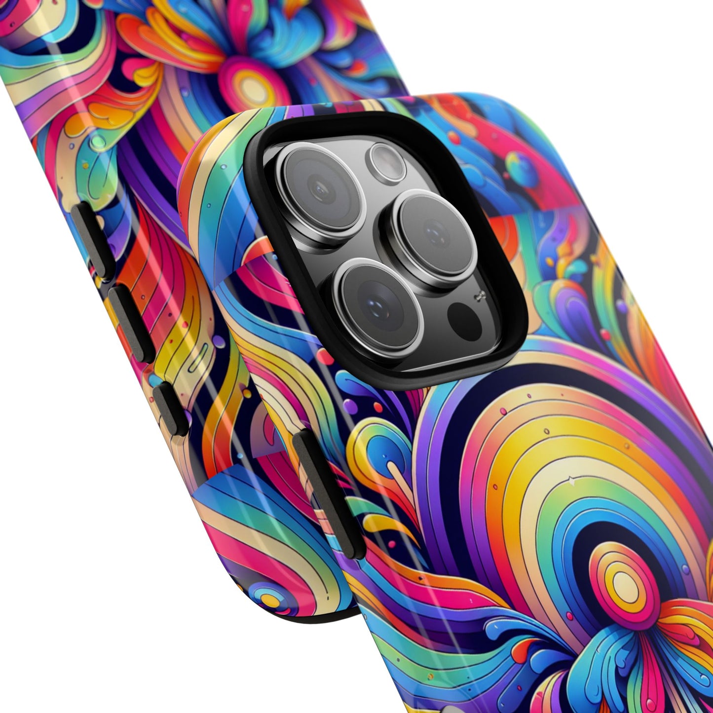 pattern image 10 retro anime comic phone case for men women with vibrant abstract design compatible with iphone 13, 14, 15 & 16 – all models including pro, pro max & plus