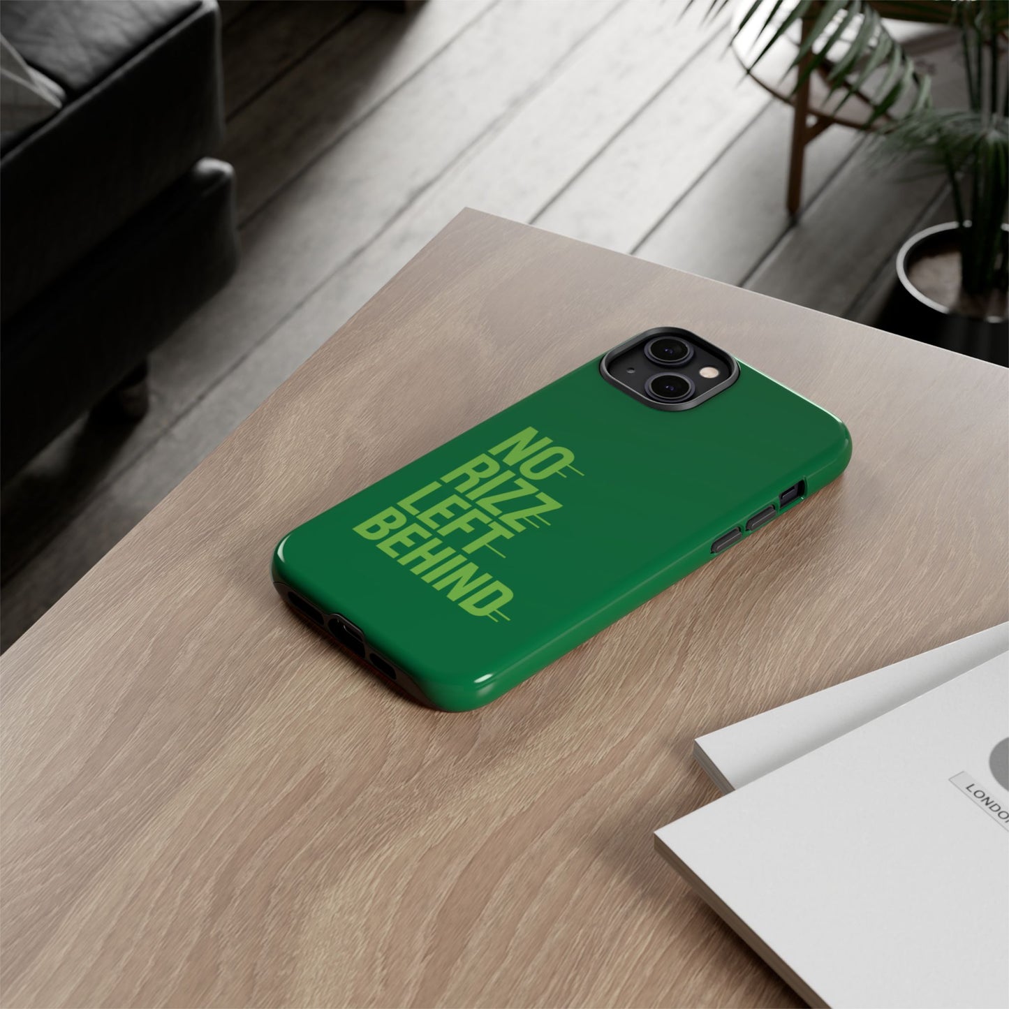 tough cases - no rizz left behind phone case for ultimate protection and style