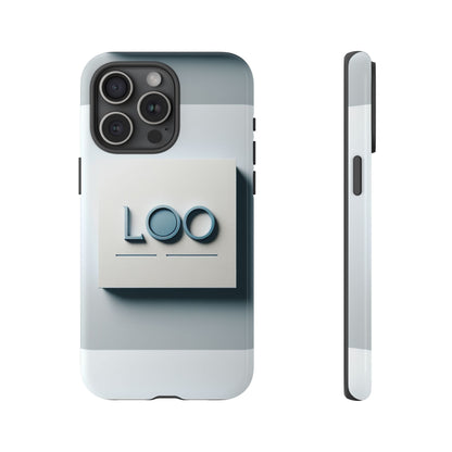 Leo Blue Anime Retro Comic Style Shockproof Phone Case for Men and Women with Vibrant 3D Wrap Design