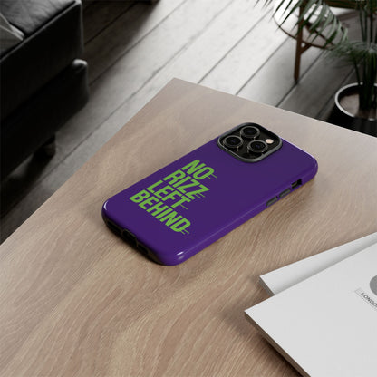 Tough Phone Case - No Rizz Left Behind - Durable, Stylish Protection for Active Lifestyles - Impact-Resistant, Dual Layer, Shock-Absorbing TPU - Perfect Gift for Tech Lovers