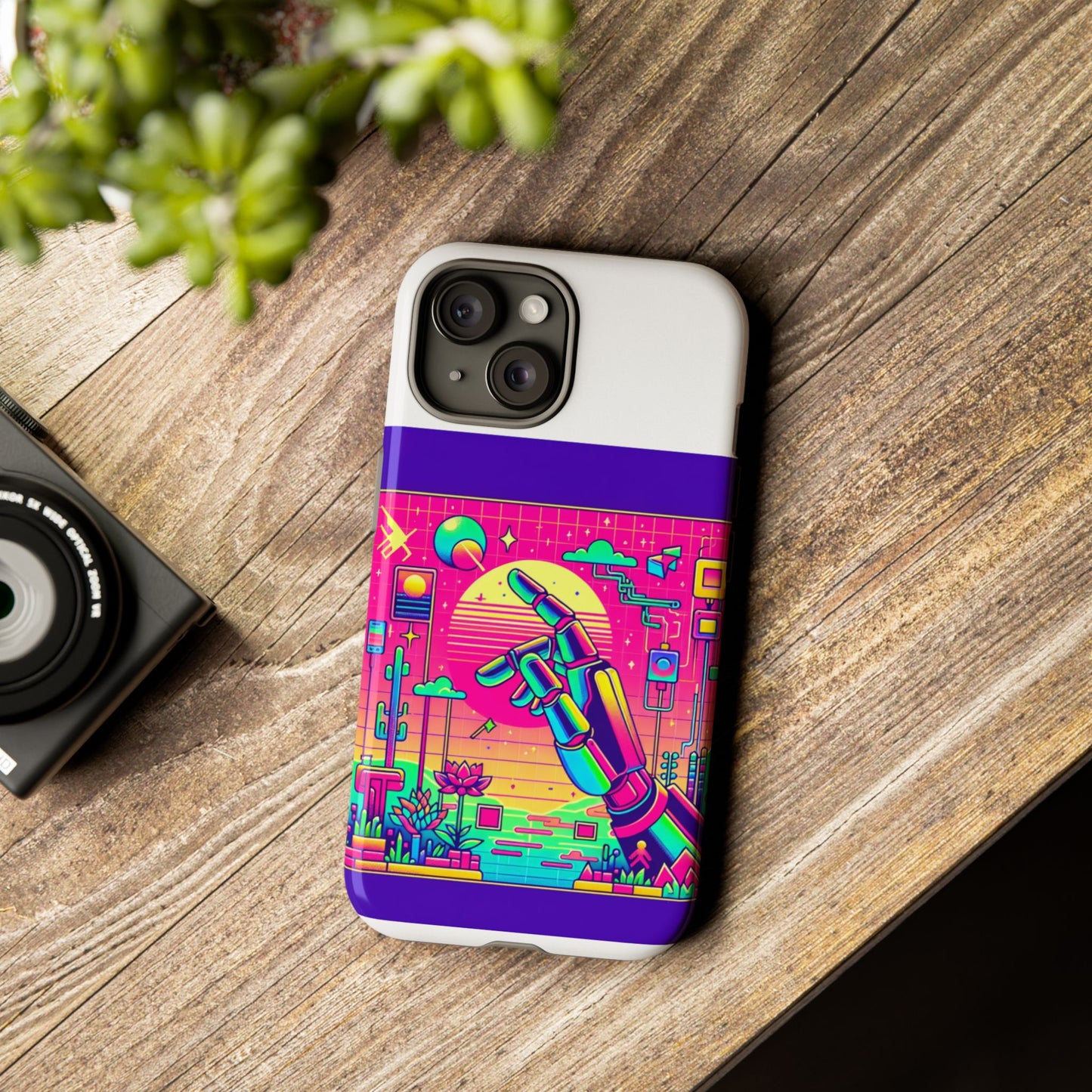 touch grass technician 3d wrap protective phone case