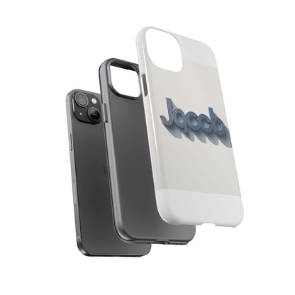 Stylish 3D Blue Textura Phone Case for Unisex, Unique Smartphone Accessory Offering Stylish Protection, Compatible with iPhone 13, 14, 15 & 16 – all models including Pro, Pro Max & Plus
