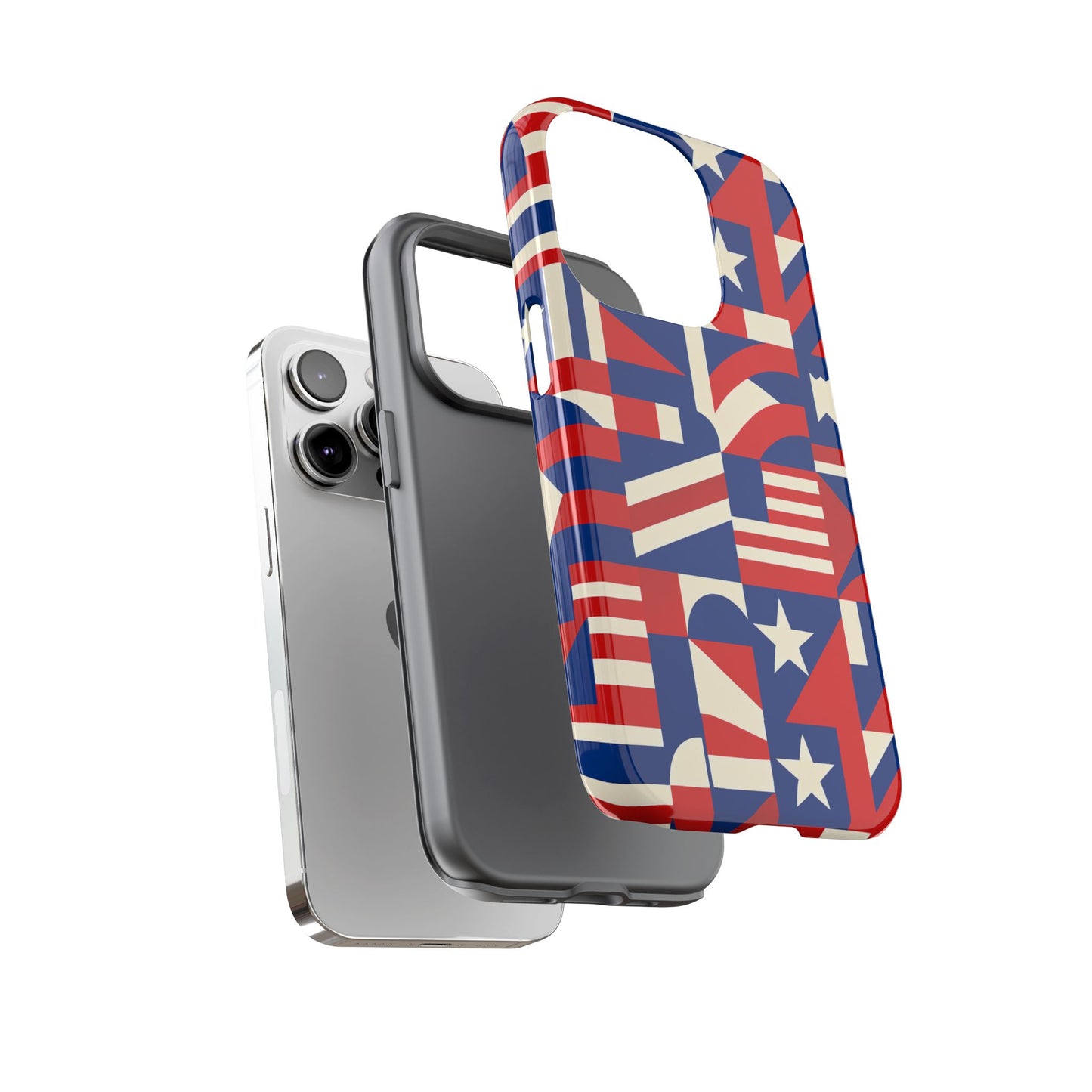 vibrant geometric 3d wrap protective phone case for stylish expression compatible with iphone 13, 14, 15 & 16 – all models including pro, pro max & plus