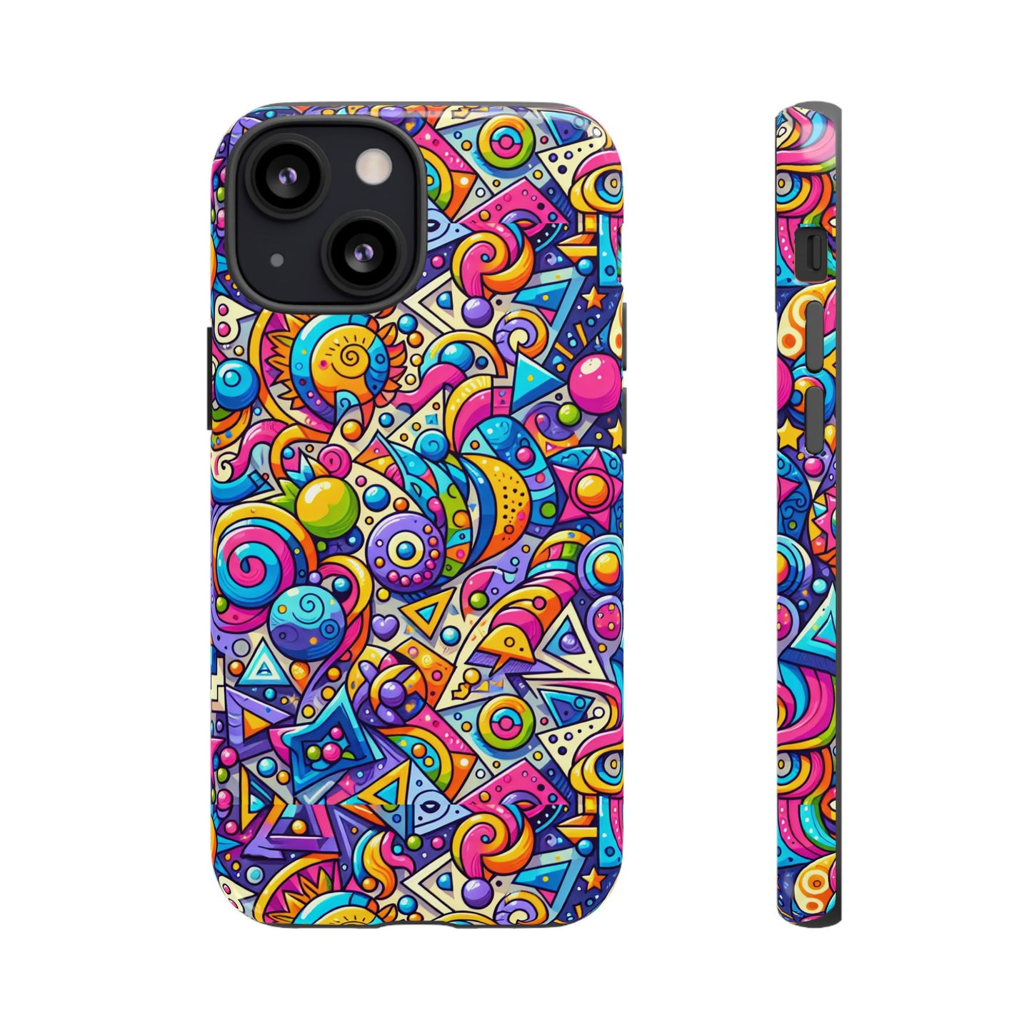pattern image 7 vibrant protective phone case for anime and comic fans