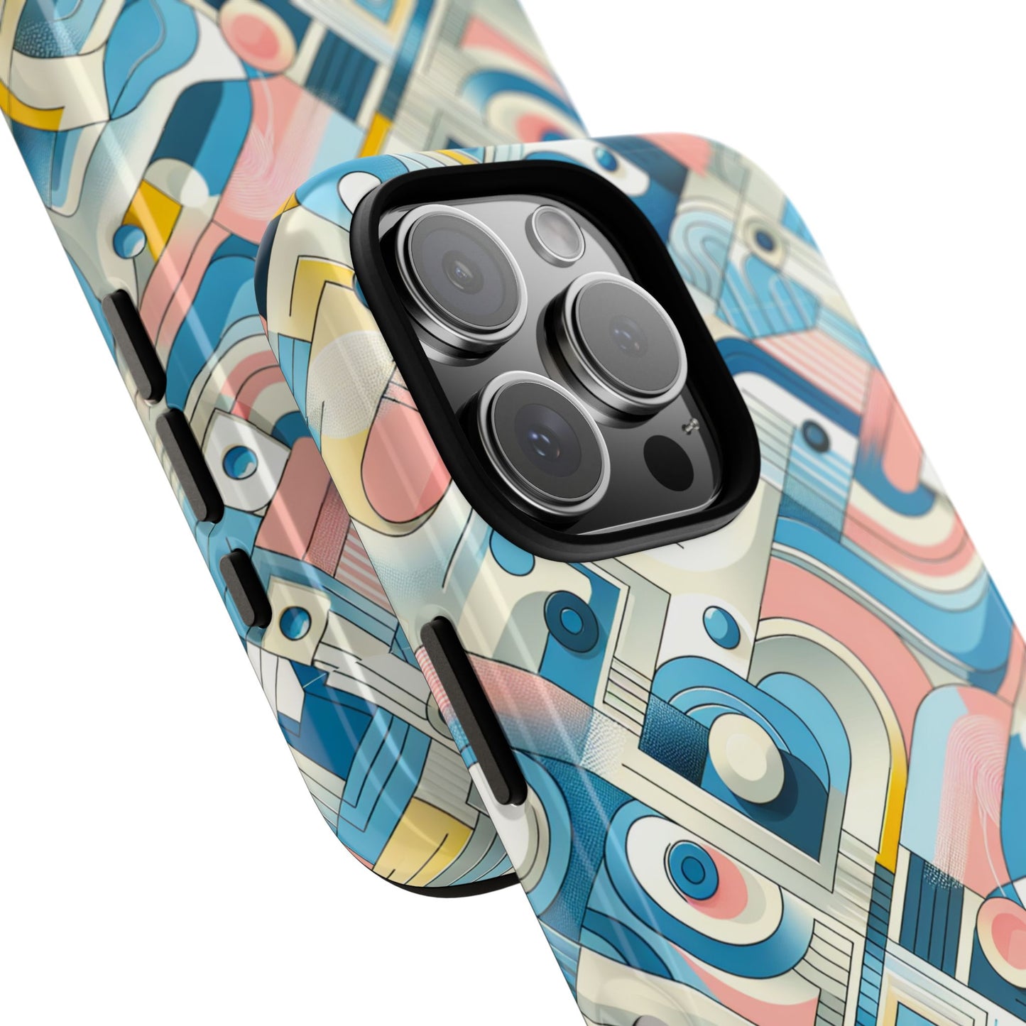 pattern image 4 vibrant 3d shockproof phone case for anime and comic fans