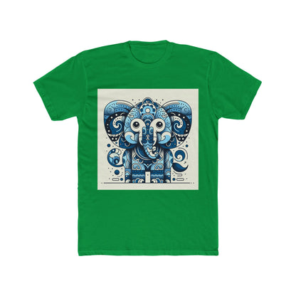 Animal Artwork Unisex T-Shirt – Blue Graphic Tee for Casual Comfort and Everyday Fashion Statement