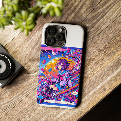 Skibidi System Update 3D Wrap Protective Phone Case for Anime and Comic Fans, Durable Shock Absorption, UV Protected, Glossy or Matte Finish