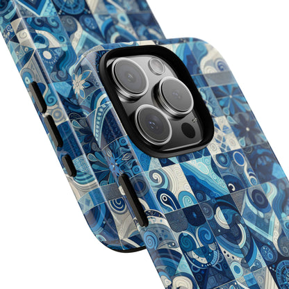 Pattern Image 8 Vibrant 3D Phone Case for Anime and Comic Fans with Geometric Art Finish Compatible with iPhone 13, 14, 15 & 16 – all models including Pro, Pro Max & Plus