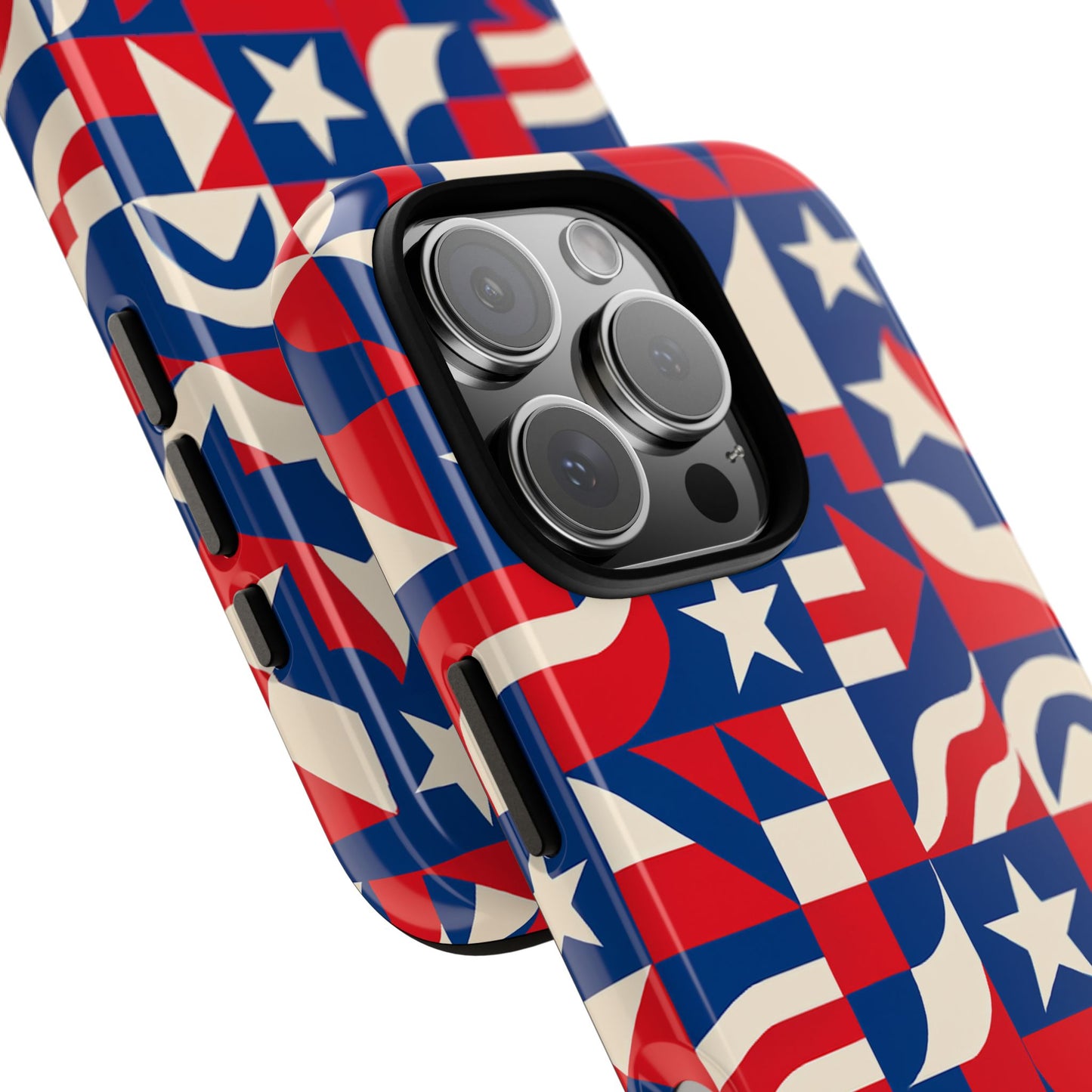 vibrant geometric 3d wrap protective phone case in multicolour design for stylish protection - ideal for men and women, compatible with iphone 13, 14, 15 & 16 – all models including pro, pro max & plus