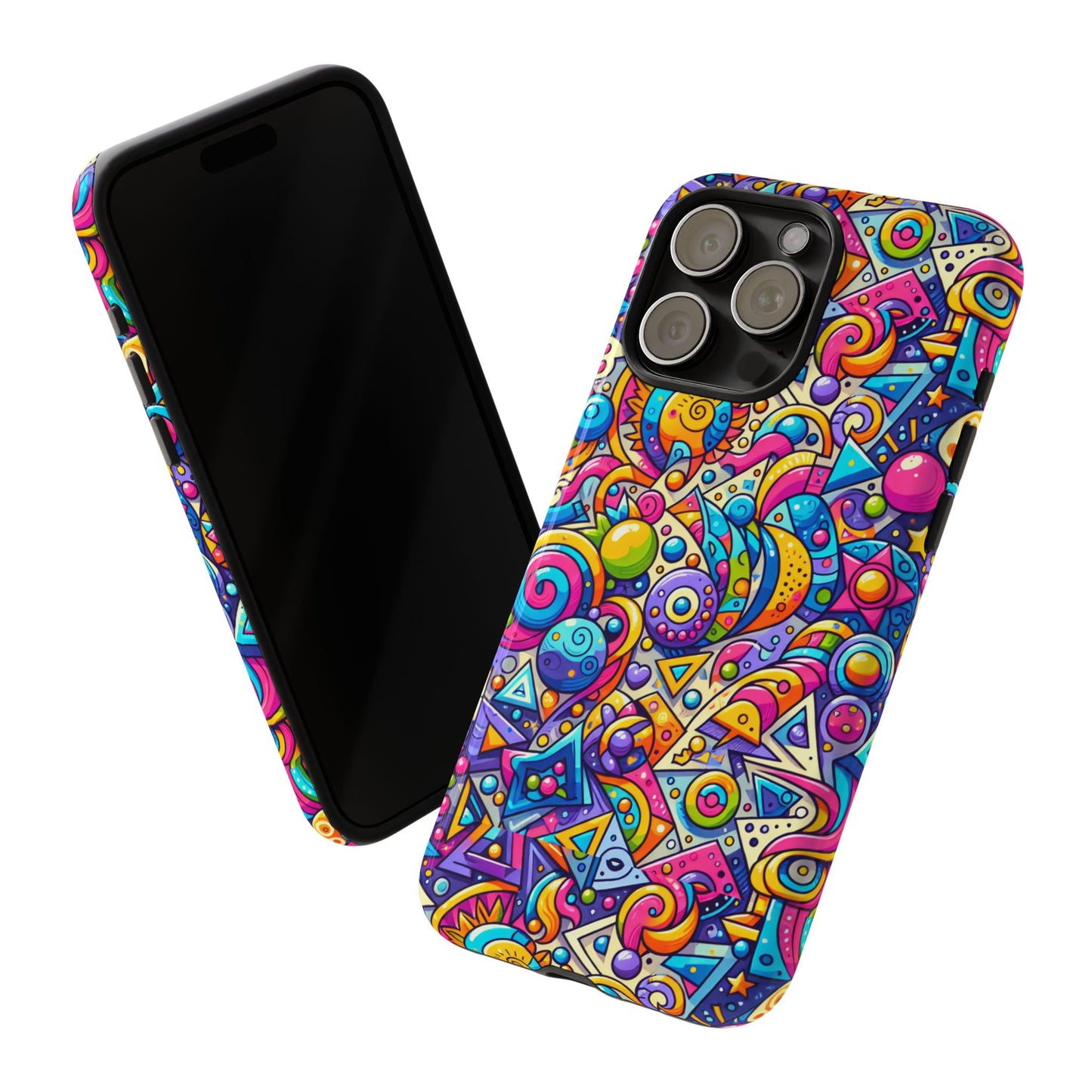 pattern image 7 vibrant protective phone case for anime and comic fans