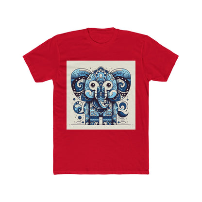 Animal Artwork Unisex T-Shirt – Blue Graphic Tee for Casual Comfort and Everyday Fashion Statement