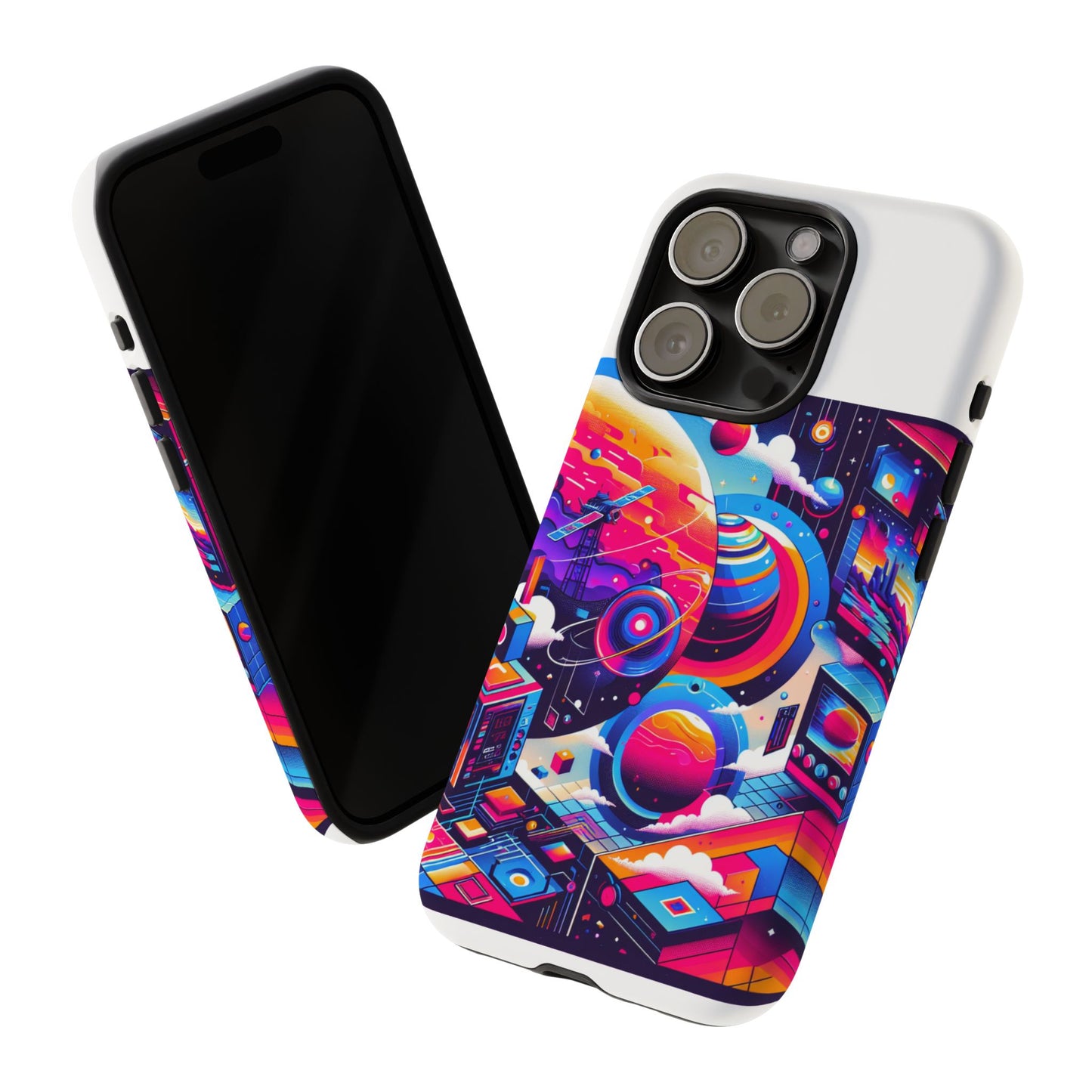 ohio core energy protective phone case with 3d wrap design, durable tpu silicone, uv protected, anime and comic inspired, ideal gift for tech enthusiasts