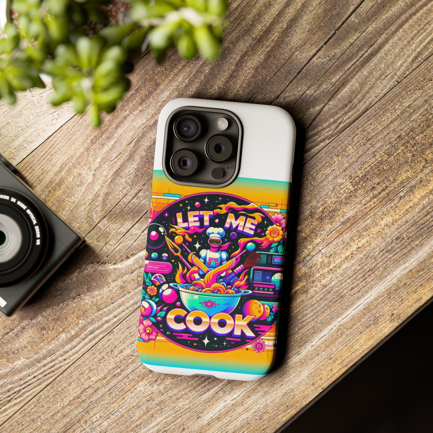 let me cook 3d wrap protective phone case for anime lovers