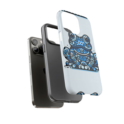 Blue Animal Create 28 3D Wrap Protective Phone Case for Smartphones Shockproof Durable TPU with Vivid Anime and Comic Design