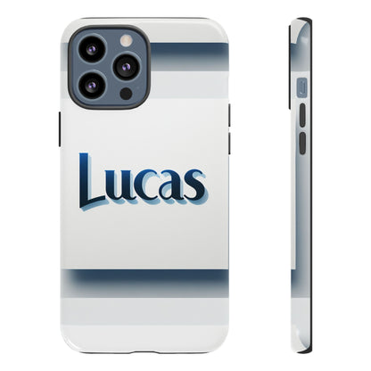 Coolname Lucas Blue 3D Wrap Protective Phone Case for Smartphones with Vibrant Anime and Comic Art Design Shockproof and UV Protected Durable TPU Cover