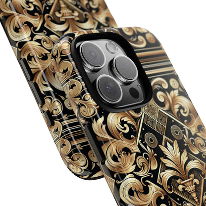 Pattern Image 2 Phone Case with 3D Wrap Design for Stylish Protection and Luxurious Baroque Finish Compatible with iPhone 13, 14, 15 & 16 – all models including Pro, Pro Max & Plus